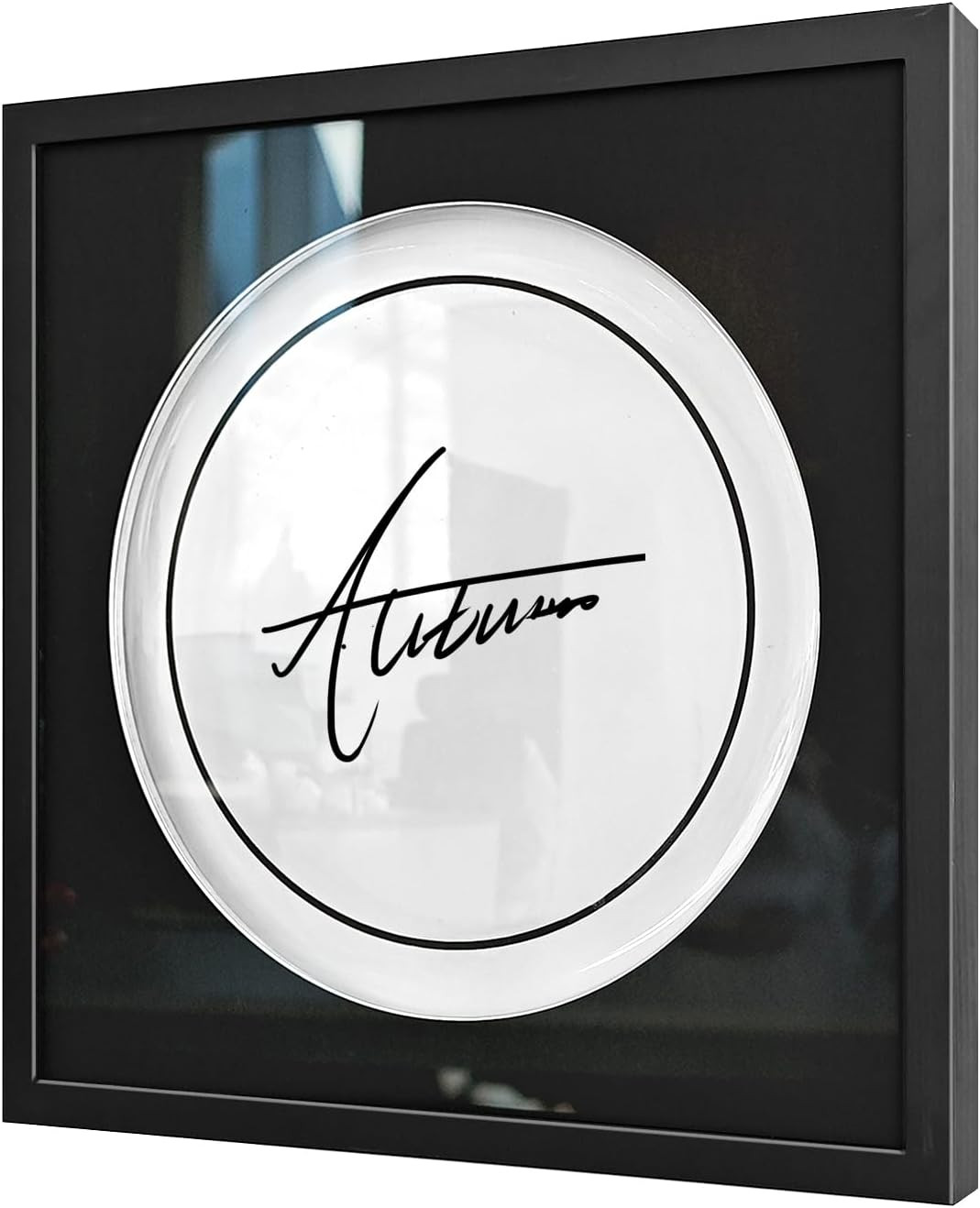 14" Drum Head Display Case - Wall Mount Shadow Box for Signed Memorabilia