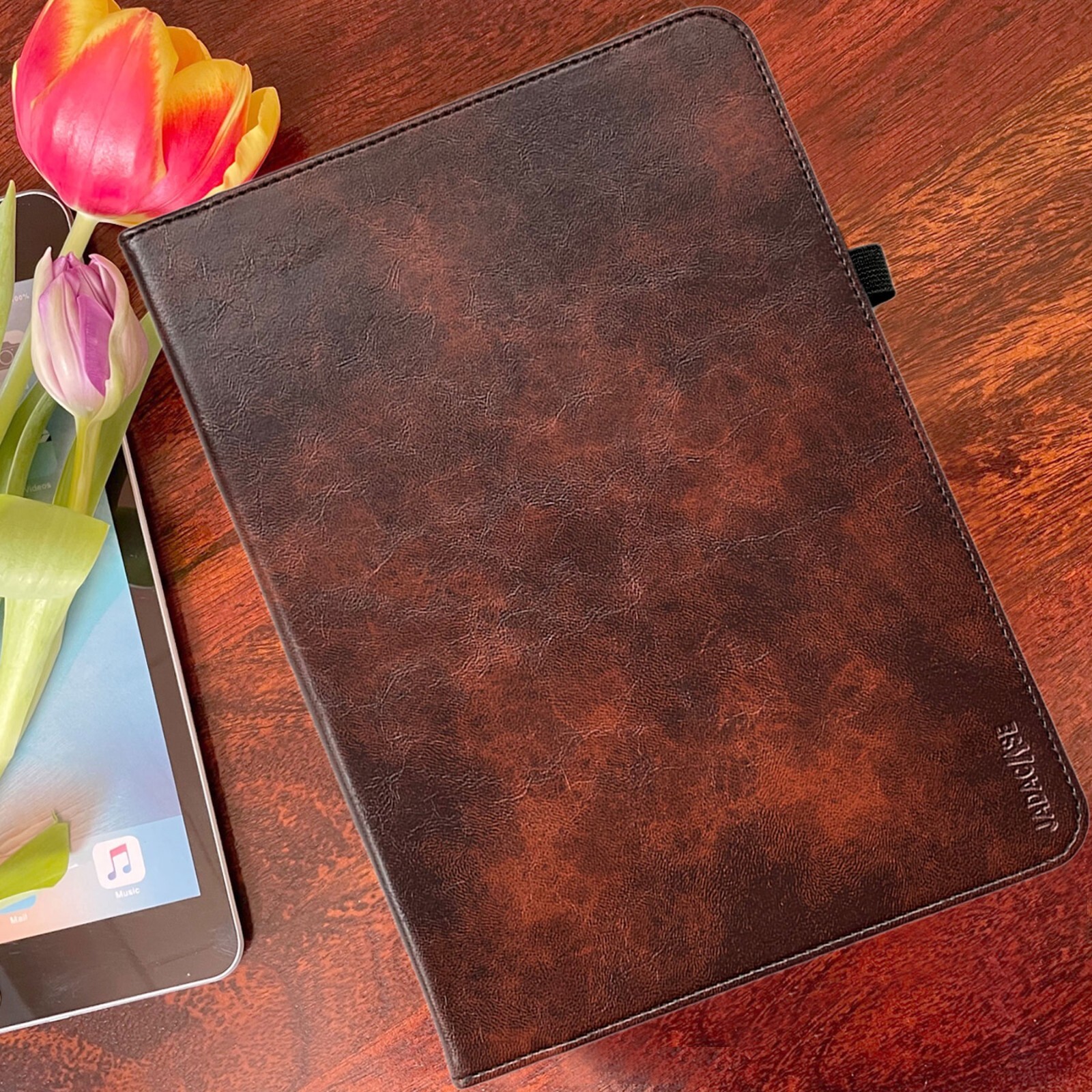 Tablet cover leather Apple iPad Pro (13" M4) from 2024 protective stand case pouch