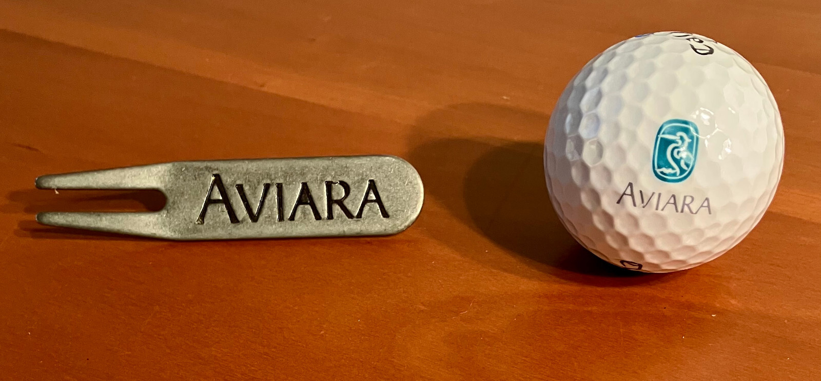 Aviara Golf Club (California) Logo Golf Ball & Divot Repair Tool Lot