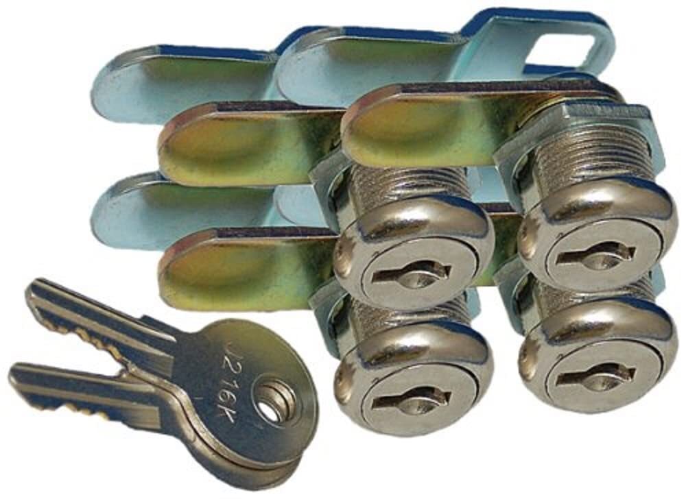 Products 18-3315 7/8 Keyed Camlock- Pack of 4