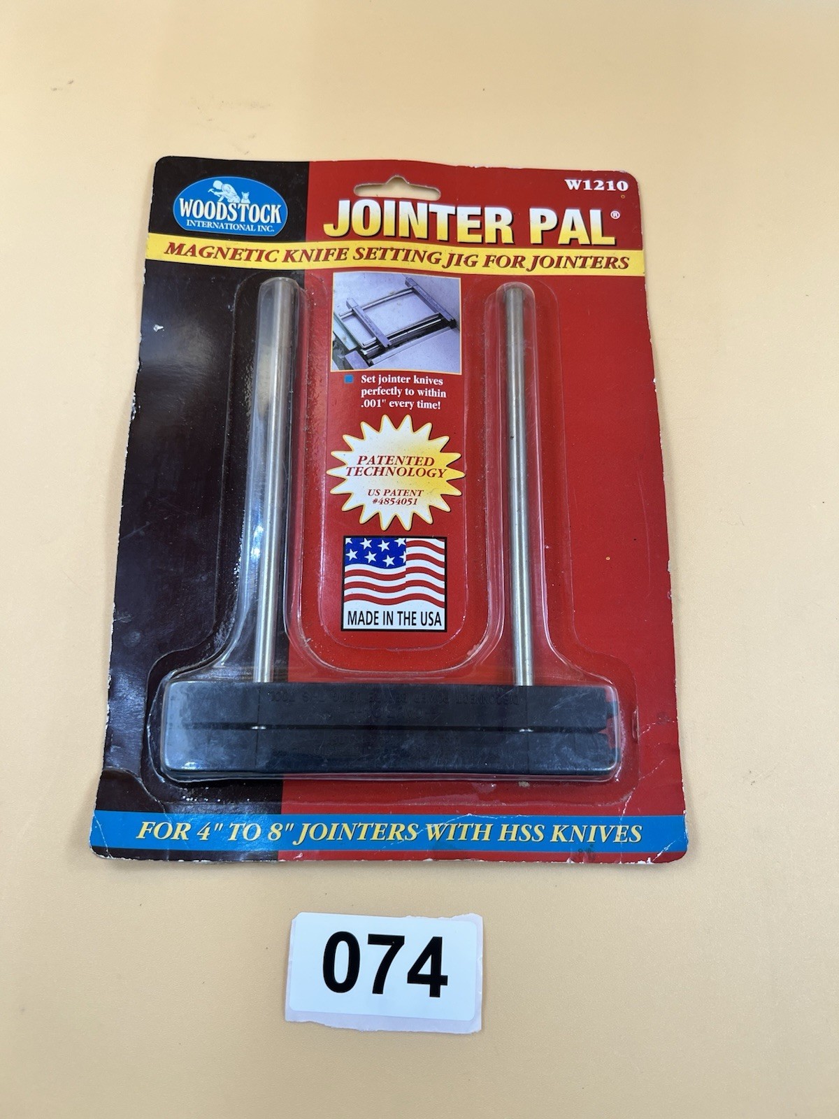 Woodstock Jointer Pal W1210 Magnetic Knife Setting Jig USA