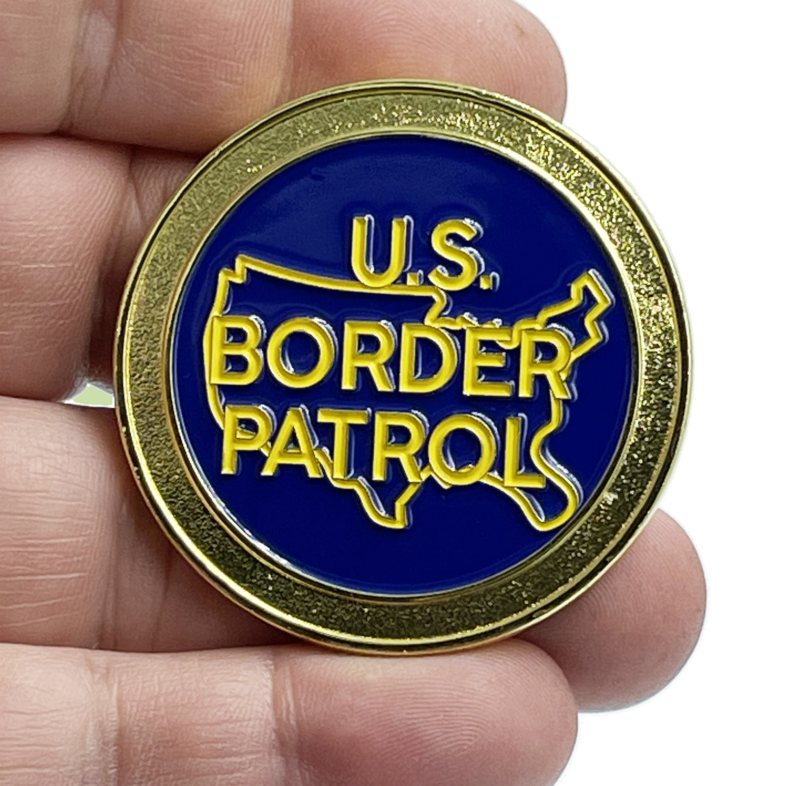 BL5-011 Border Patrol Challenge Coin BPA Patrol Agent Honor First CBP