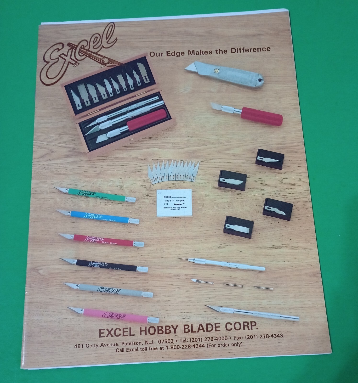 Excel Hobby Blade Catalog And Price List - 1994