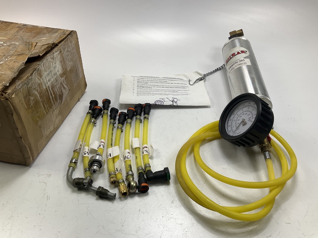 SUR-R SRRFIC203 Fuel Injection Cleaning Kit - Missing Red Case