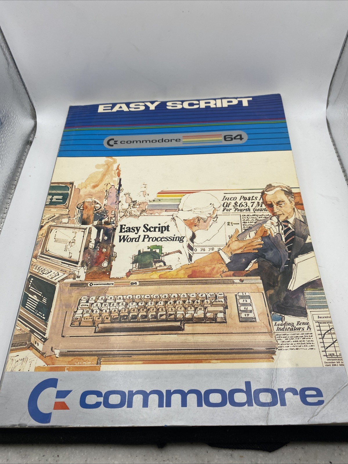 Commodore 64 Easy Script Advanced Word Processor 1983 Manual Book Only
