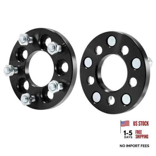 2pcs 5x100 to 5x114.3 Wheel adapters 15mm Bore 67.1mm Studs 12x1.5 5Lug Wheel