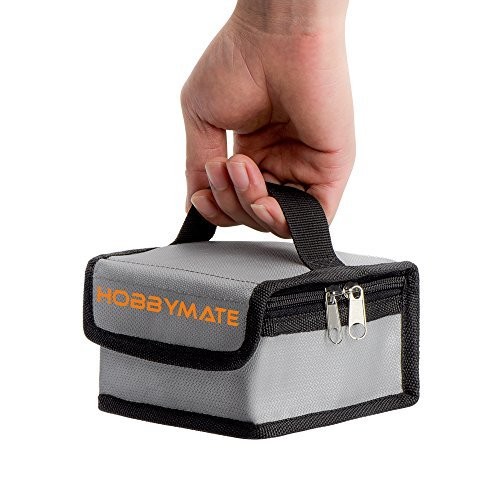 HOBBYMATE Lipo Charging Bag Fireproof, Lipo Battery Safe Bag for Storage & Ch...