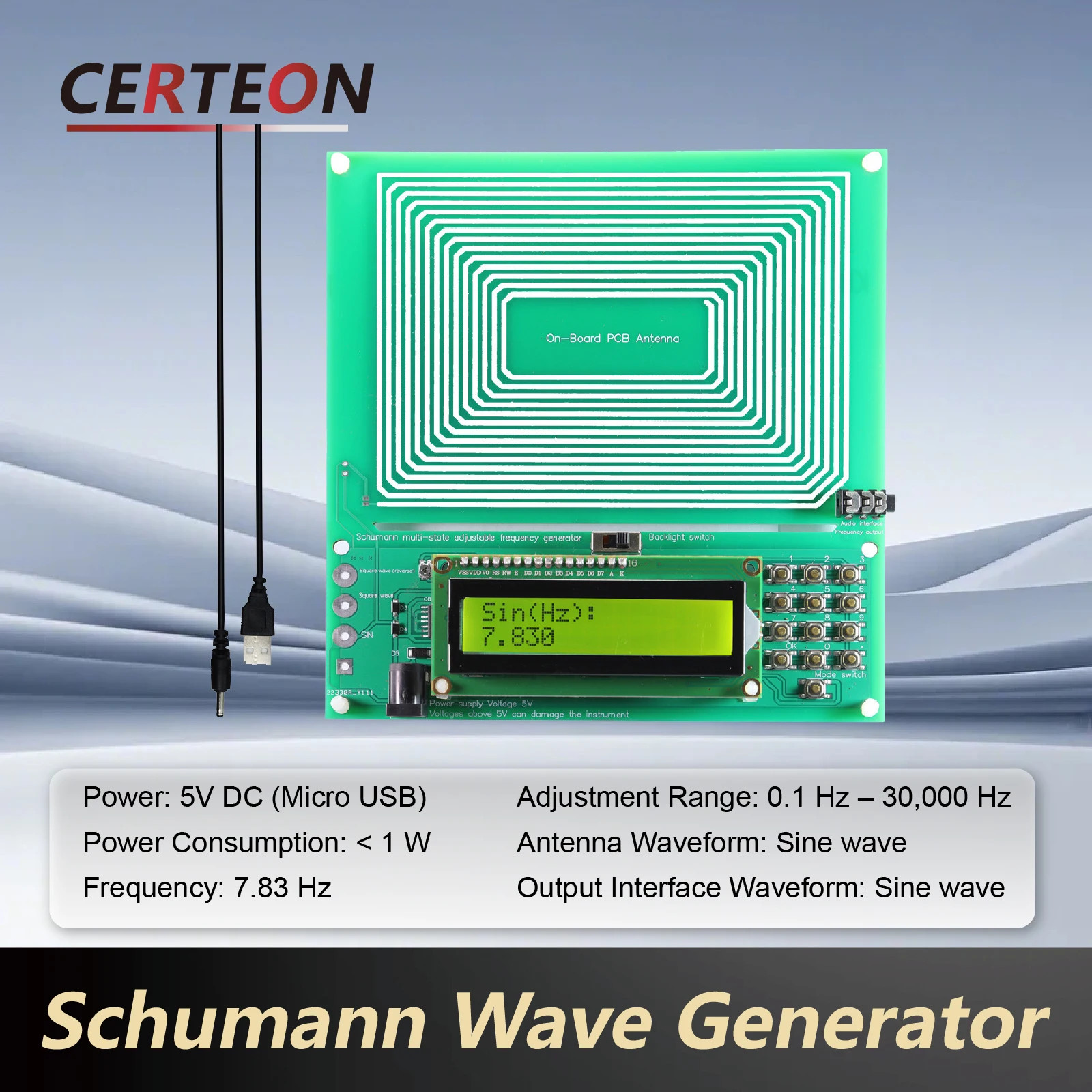 Mambo Generator String Frequency Modulation Signal Generator 0.01 Hz–100,000 Hz