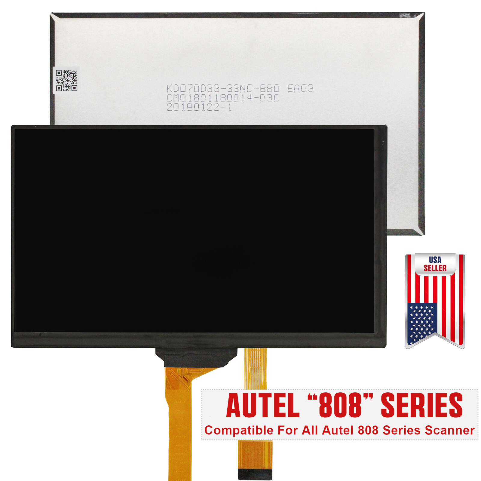 LCD Dispaly Screen Glass For Autel MP808 MK808 MX808 DS808 and Other 808 Series
