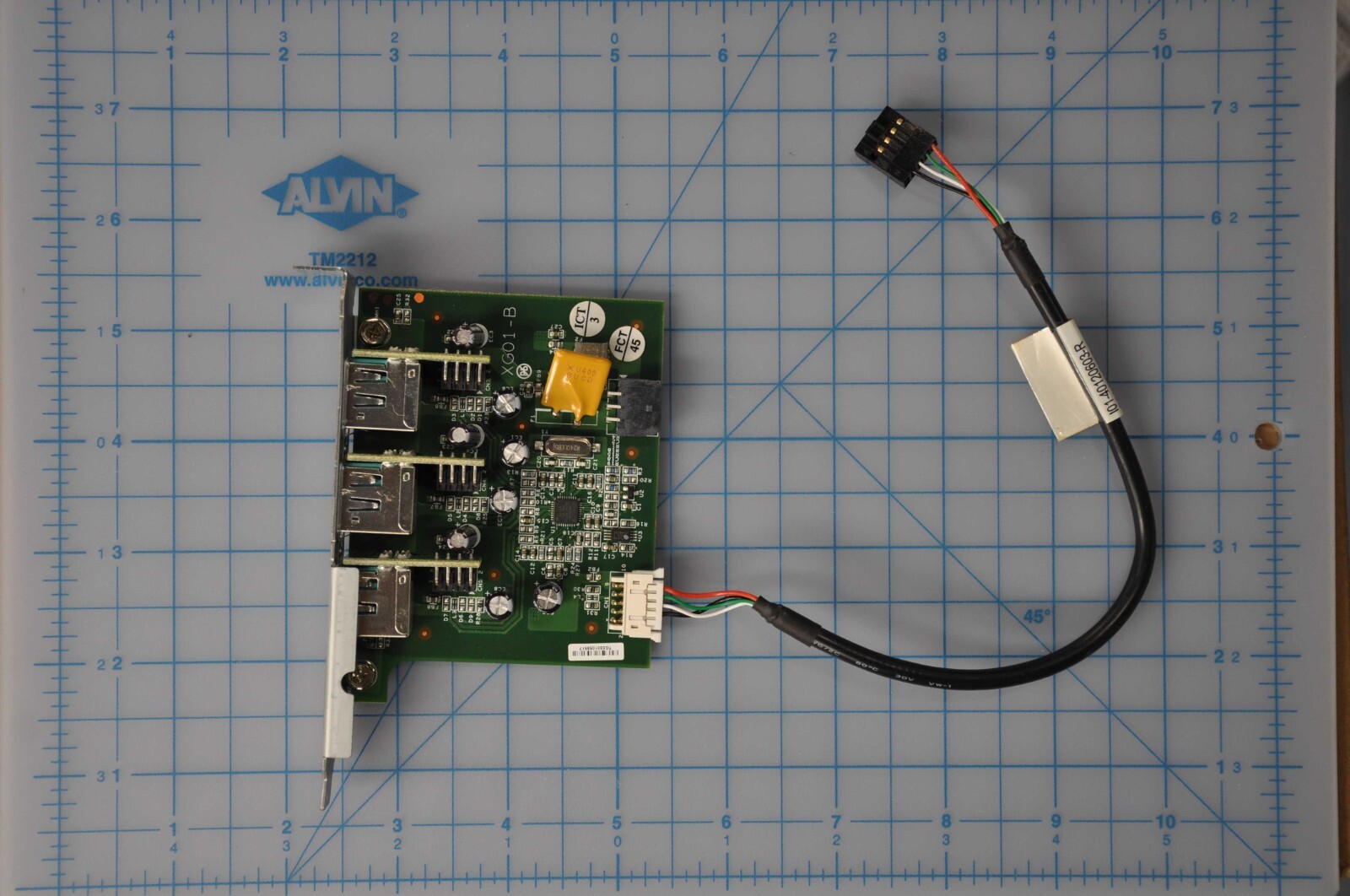 TOSHIBA 4900-XXX POS RPQ 3 Port Powered USB Card Grade A 99Y3270