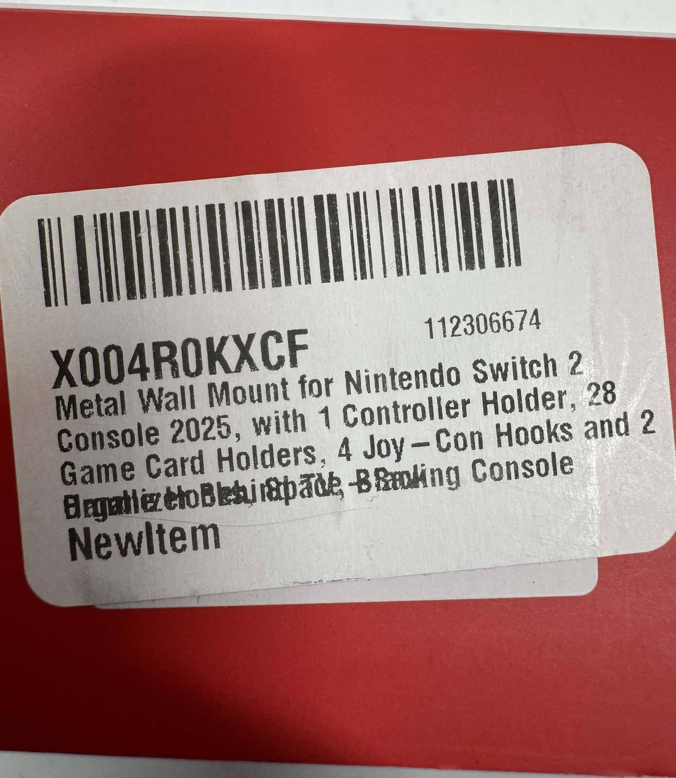 🍀 NIB DOBE Wall Mount Bundle for Nintendo Switch, OLED & Switch 2 - Console 🍀