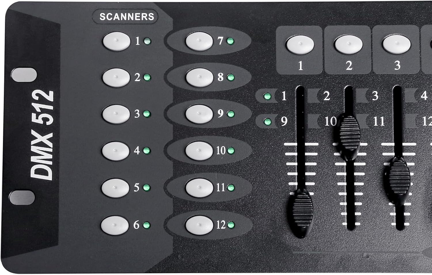 192-Channel DMX Controller for DJs – Rack Mount Lighting Console with Cable