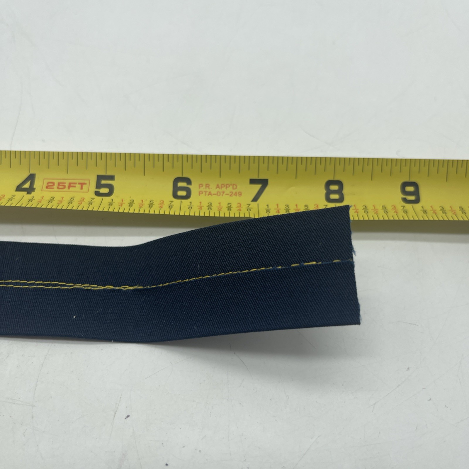 U.S. Military Navy Naval Cuff Patch “U.S. NAVY” Cuff Collar Tab Label Yellow