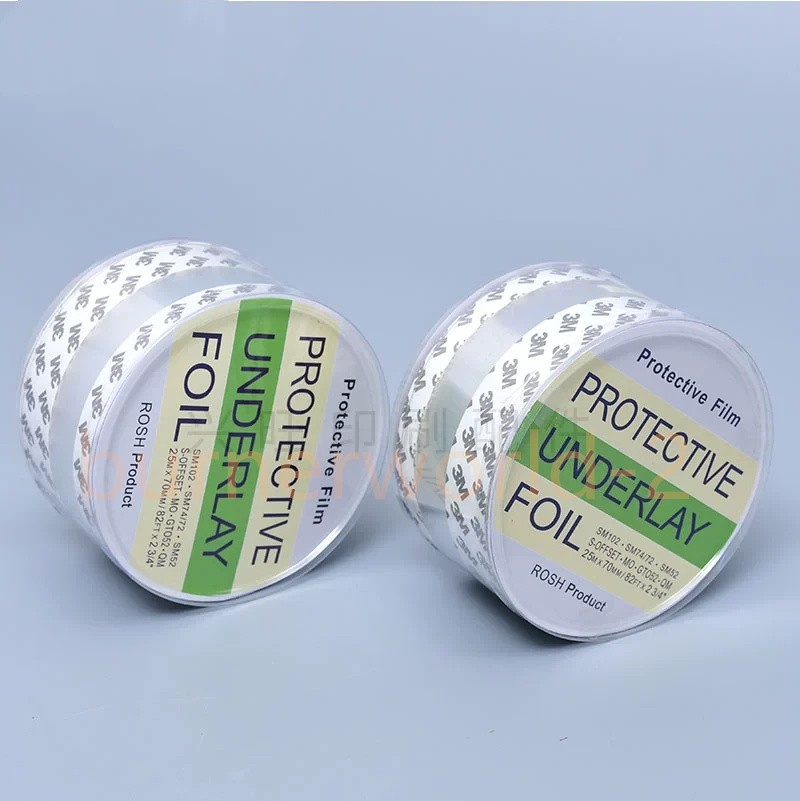 2pc 00.472.0006 Protective Underlay Foil 70mmx25 Meter Per Roll Printing Machine