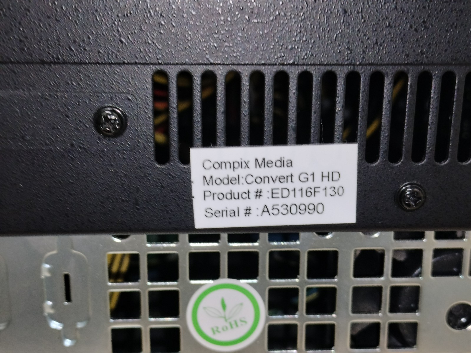 COMPIX ConverG1 HD Single Channel HD-SDI/SD-SDI Broadcast Graphics System