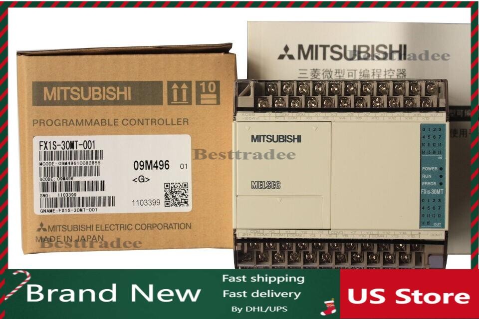 FX1S-30MT-001 New Sealed Mitsubishi PLC Module FX1S-30MT-001 IPCS