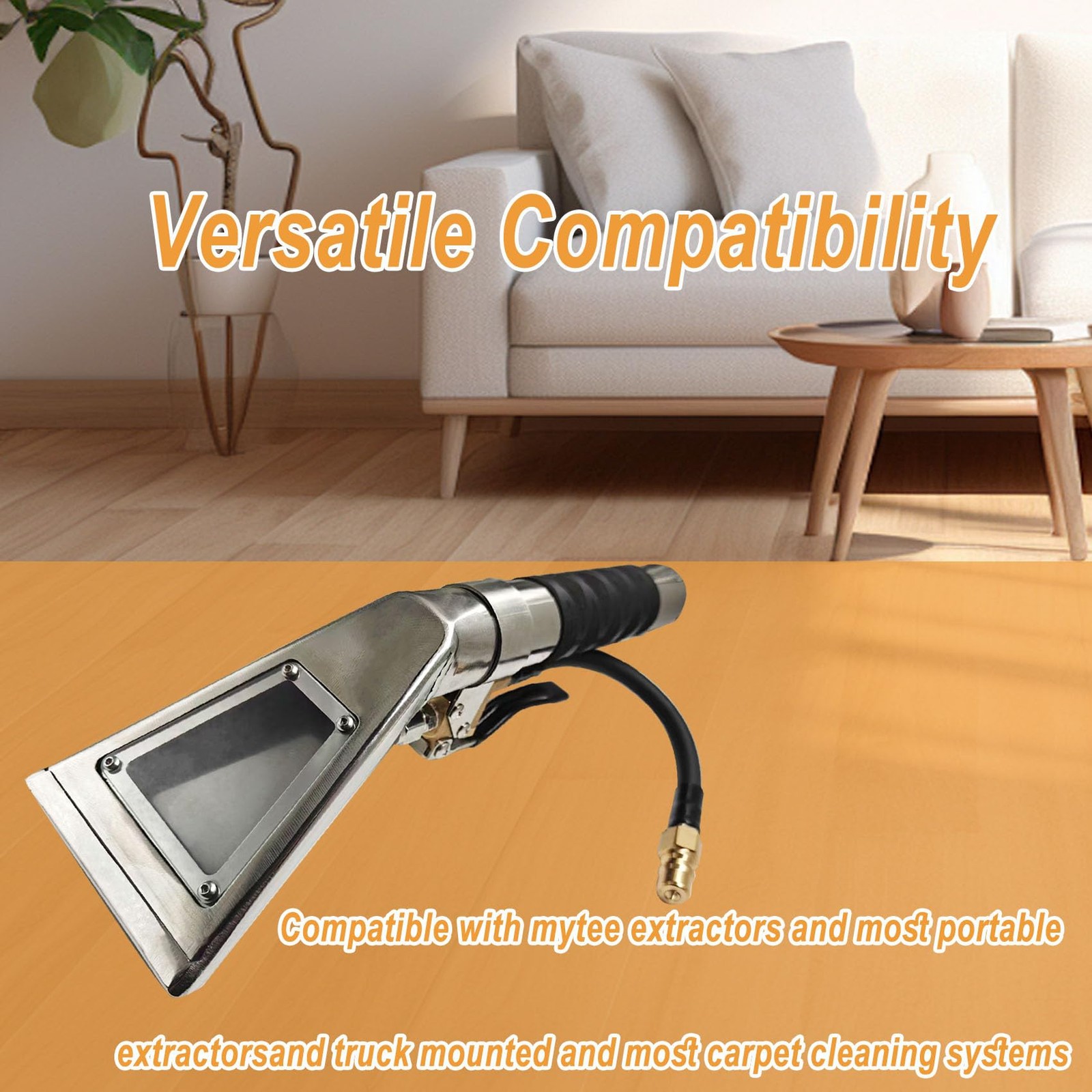 Extractors Upholstery Detailing Tool with Viewing Window,Auto detailing tools