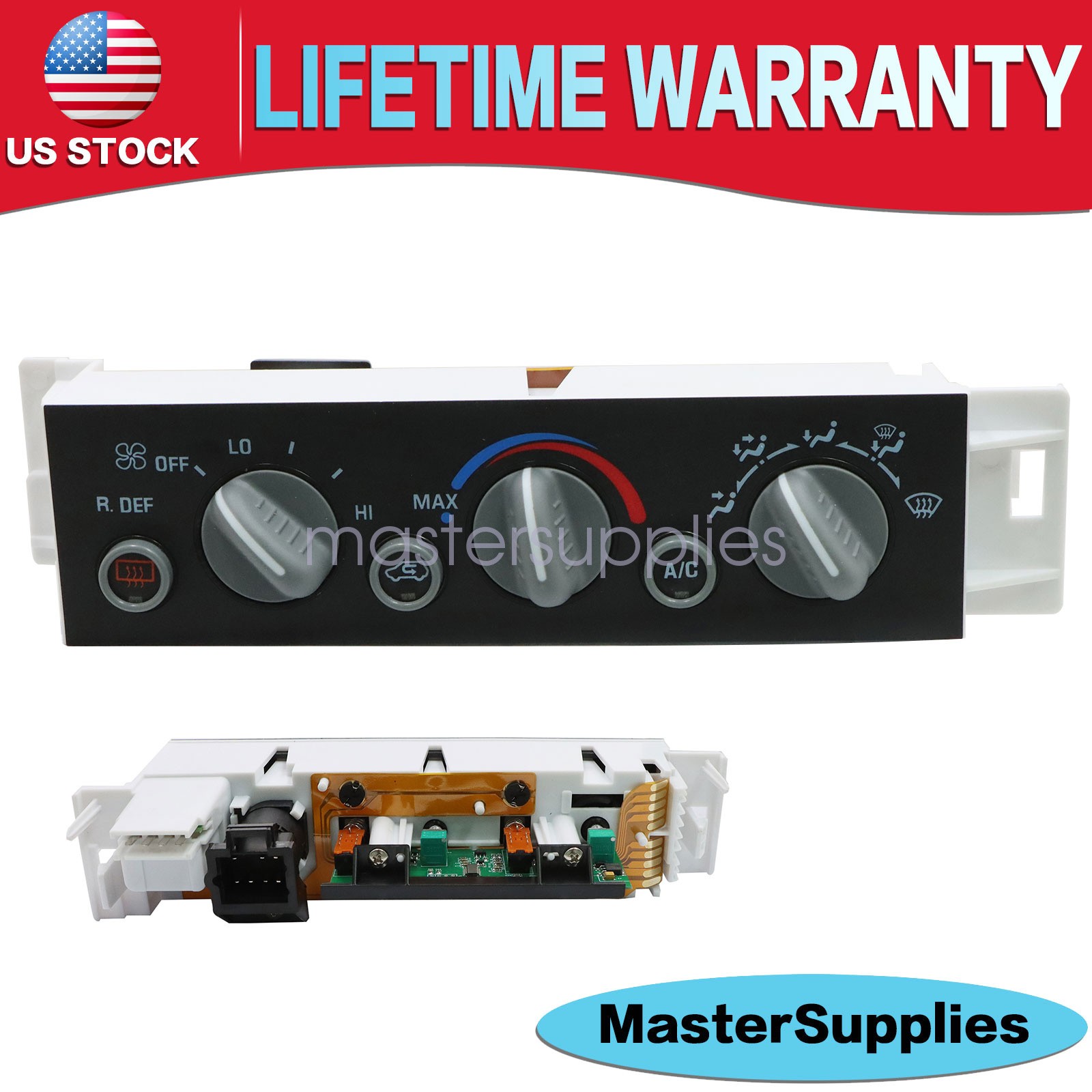 1PCS Fits 1995 Tahoe Silverado Suburban Gmc Climate Control A/C Heater Temp
