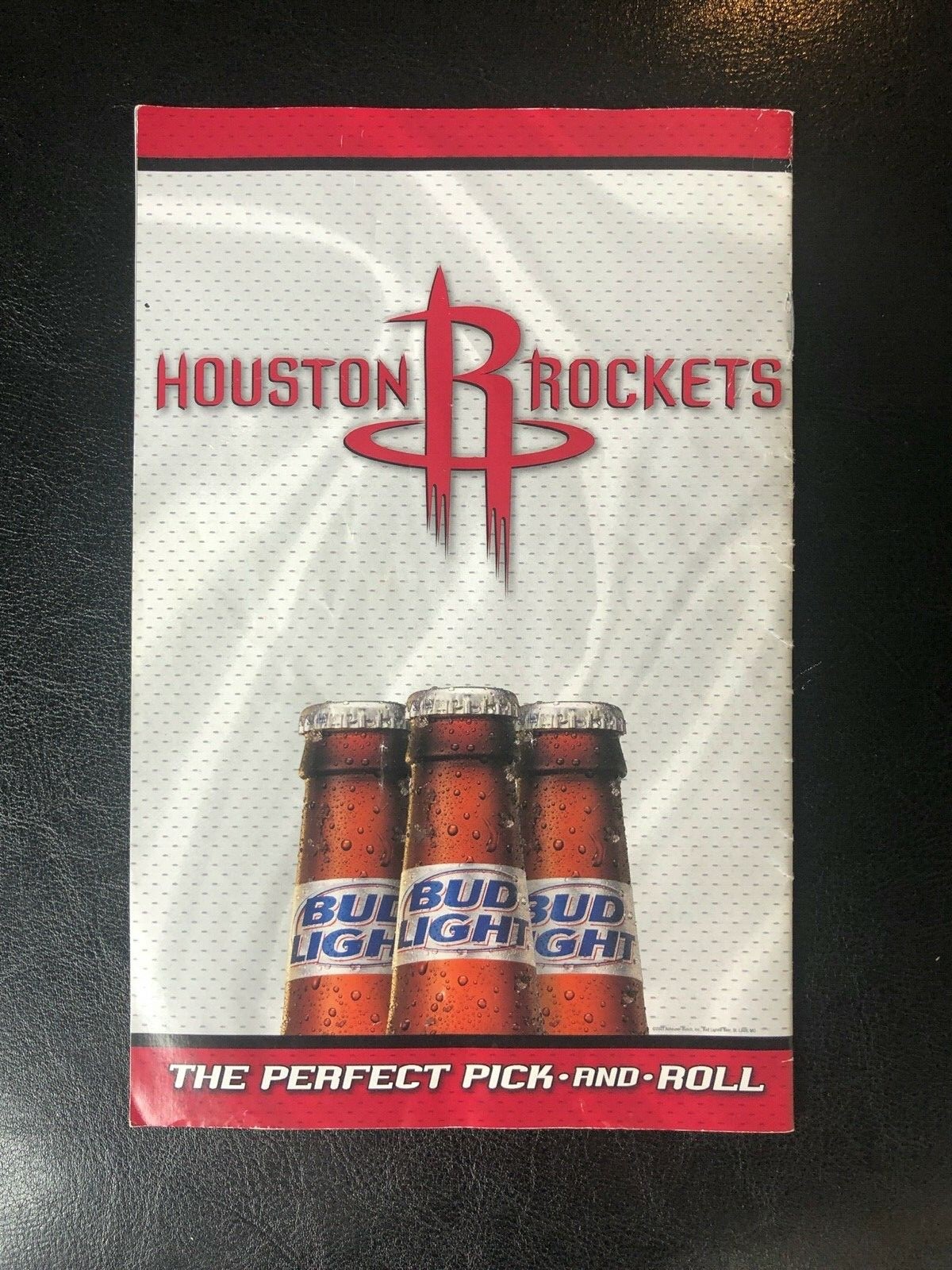 Rockets Blastoff Gameday Program Featuring Bostijan Nachbar 3/9/04 vs. Clippers
