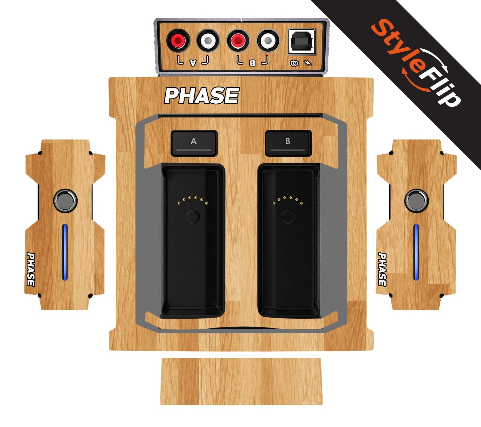 MWM Phase Skins | Wood 5 | Protective Decal | StyleFlip Skins