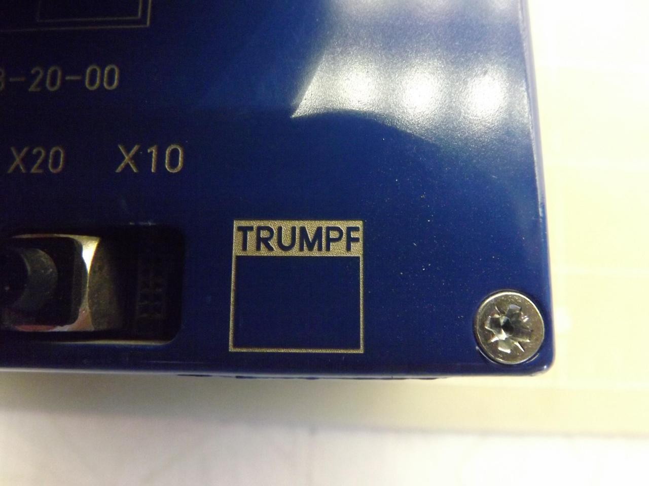 TRUMPF 15-18-20-00 INTERFACE LASER NETWORK MODULE T47013