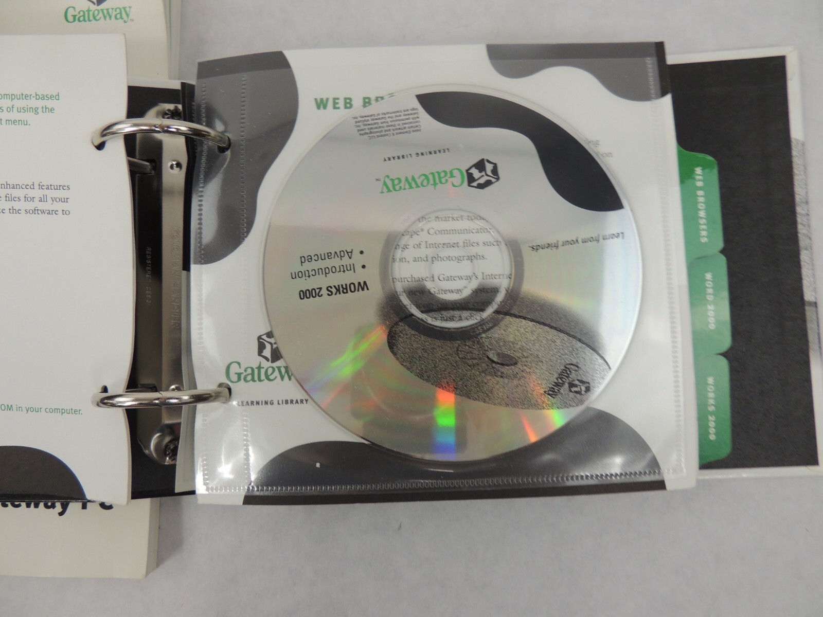 USING YOUR GATEWAY PC BOOK AND LEARNING LIBRARY
