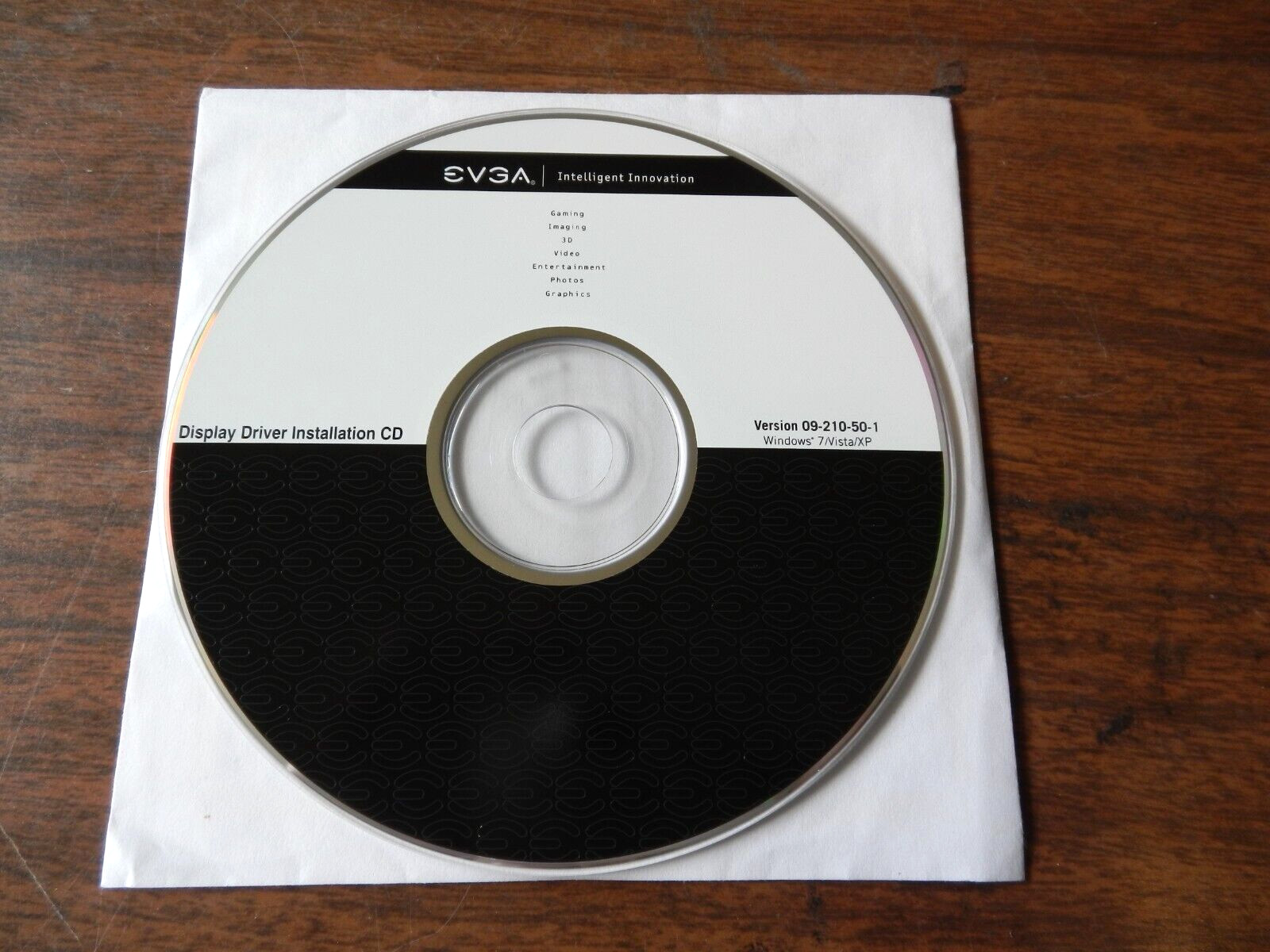 NEW EVGA Innovation Video Graphics Display Card Driver 09-210-50-1 + JEWEL CASE