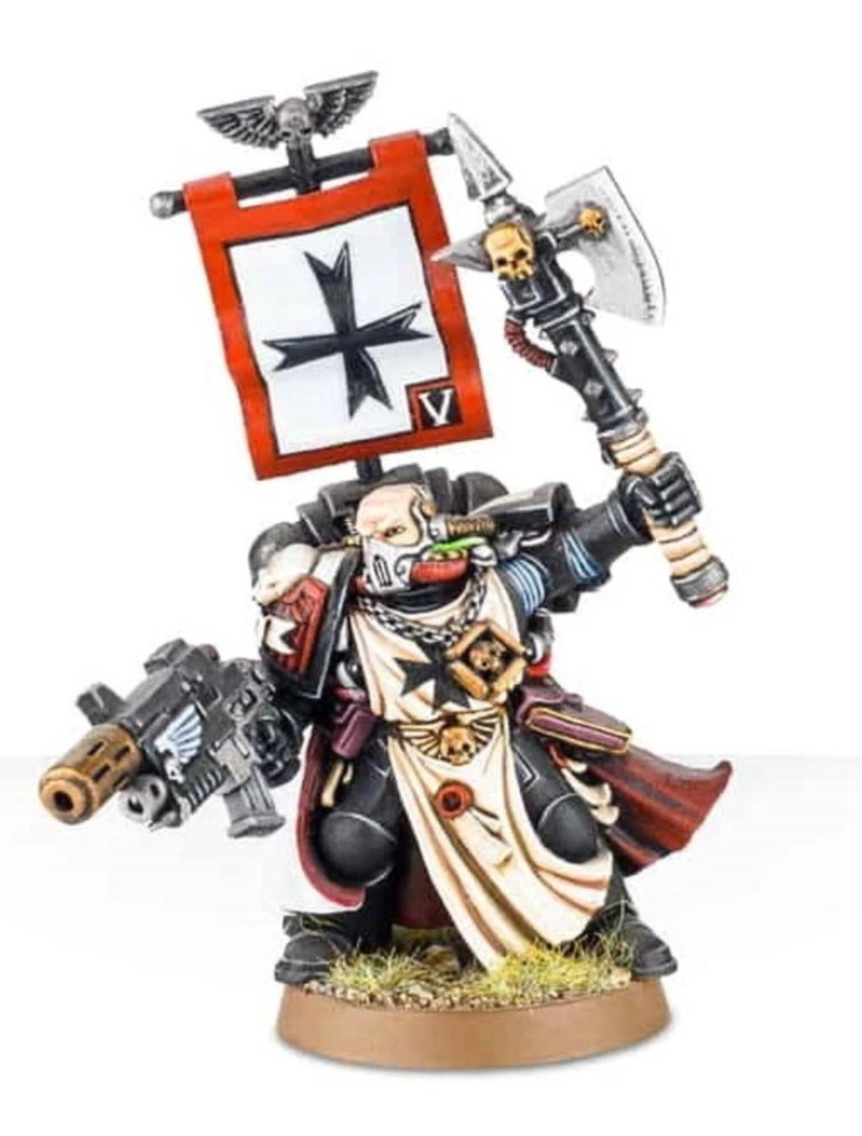 GW Warhammer 40k Games Day Space Marine Captain Metal Limited Edition OOP