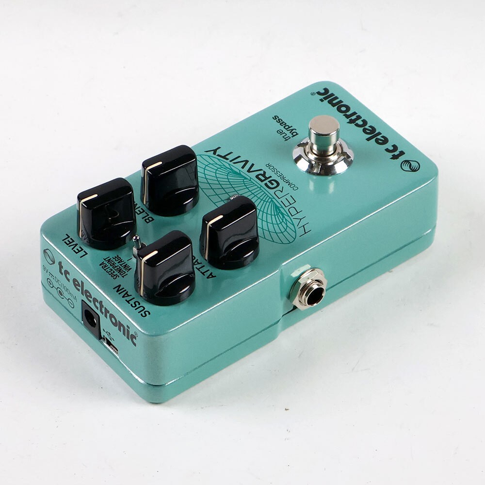 tc electronic Hypergravity Compressor Guitar Effect Pedal Confirmed Operation