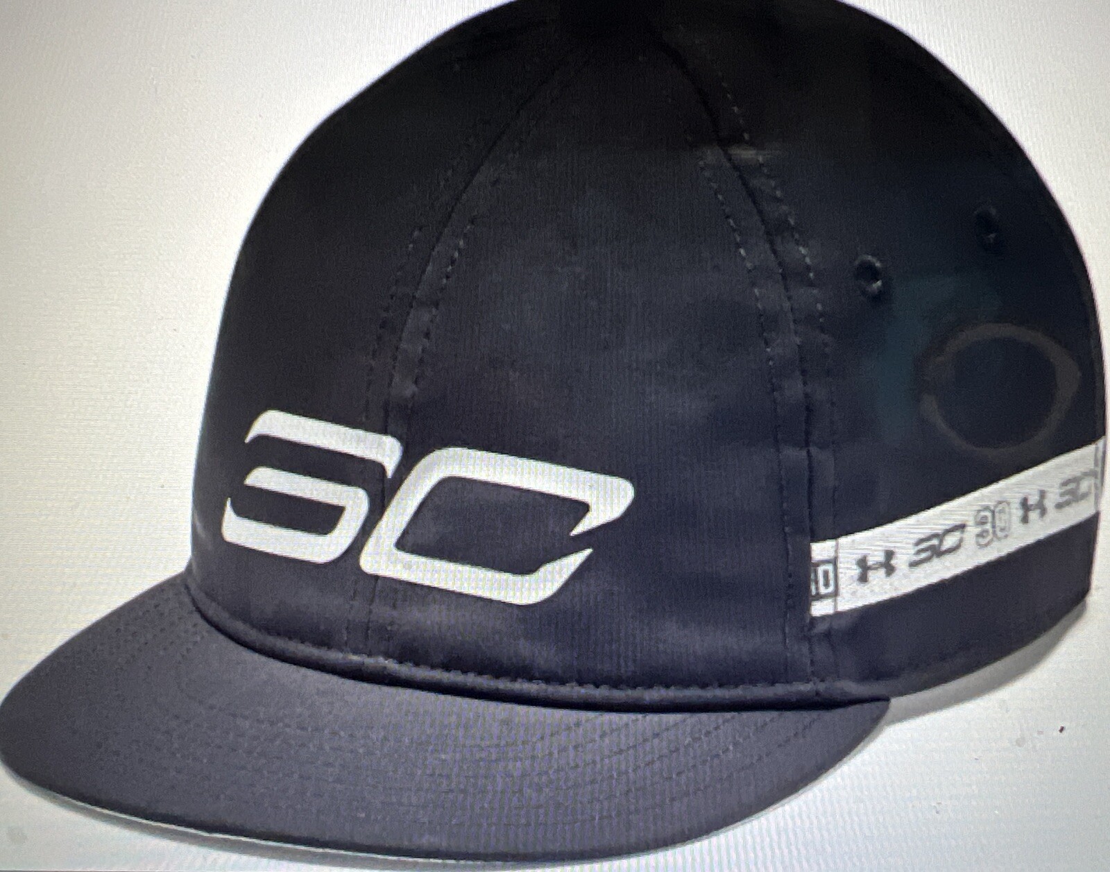 Under Armour SC30 Boys Crossover Adjustable Hat Black Hat NWT