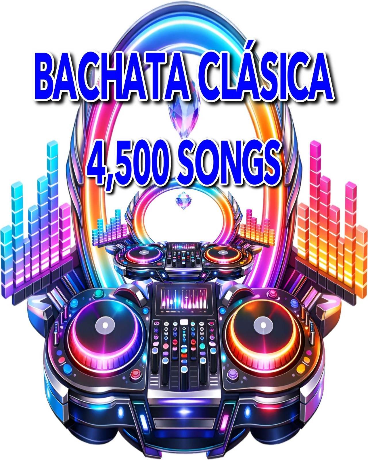 BACHATAS CLASICAS  PARA BAILAR DJs MUSIC OF FIESTA FAMILIAR. USB 32gb 3.2 speed