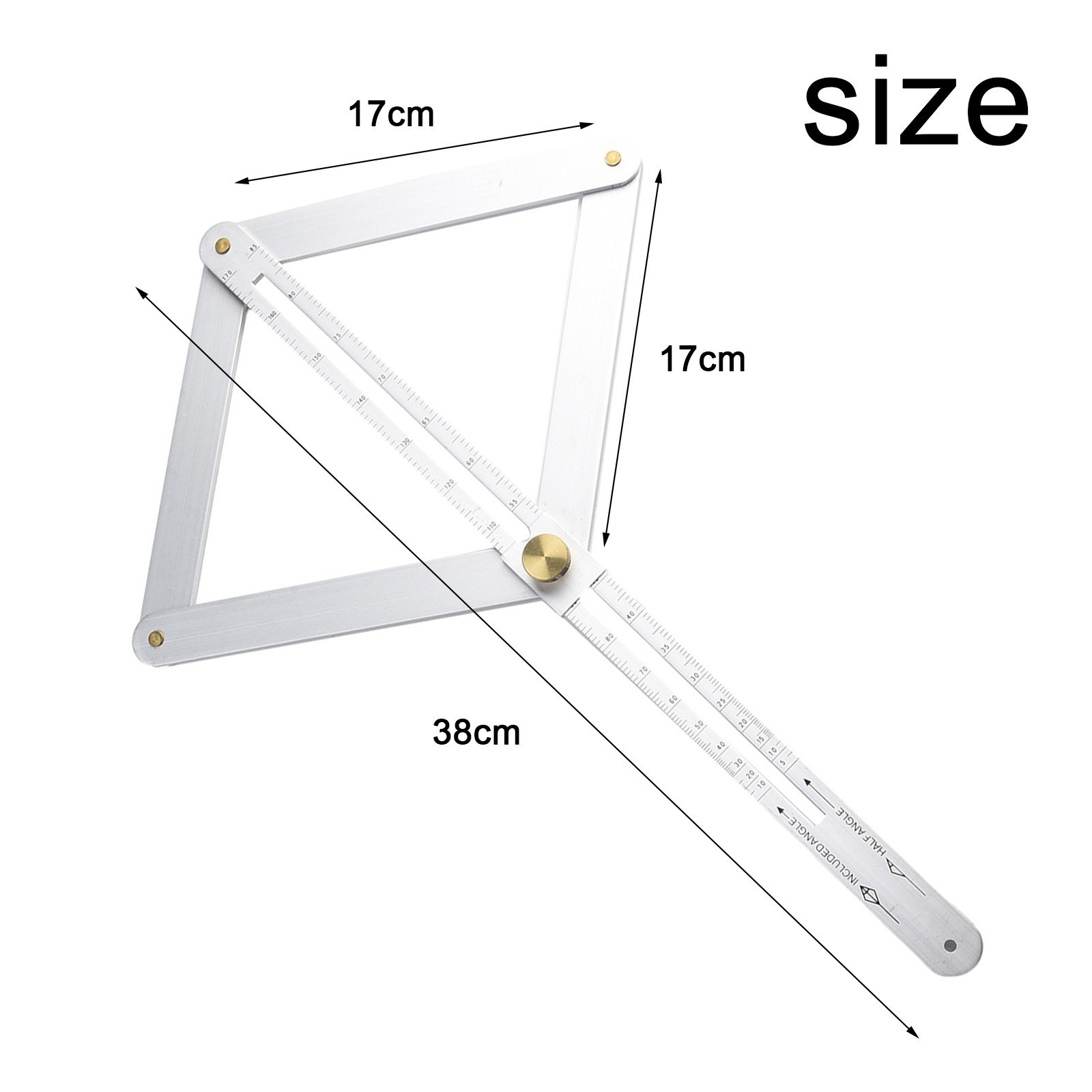 Square Protractor Protractor Artifact Corner Angle Finder Gauge Measurements