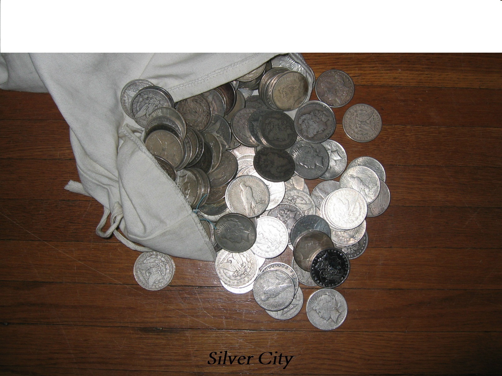 (300) Morgan and Peace Silve Dollars Assorted Conditions United States Dollars