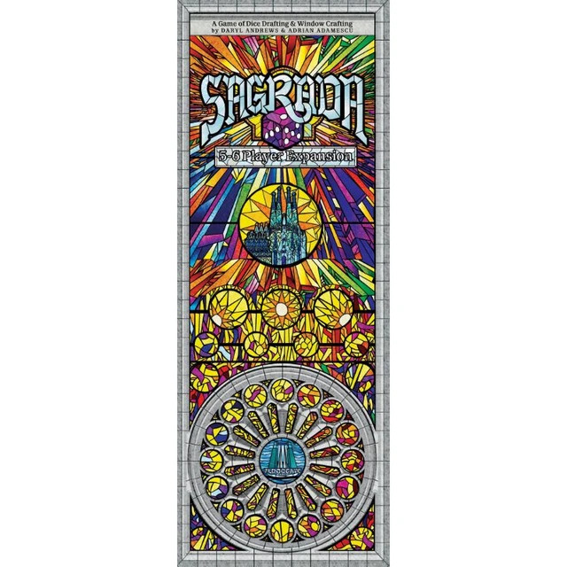 Floodgate Games SA02 - Sagrada-5-6 Player Expansion