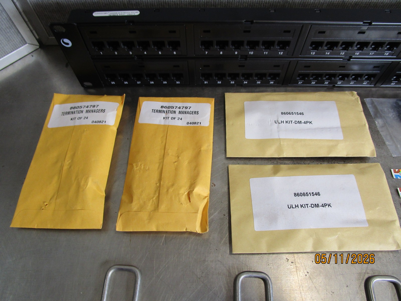 CAT5E 48 Port Patch Panel Model 760180018 New