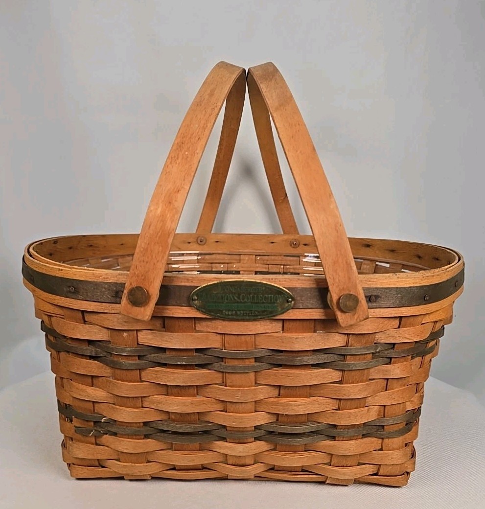 Longaberger 1996 Traditions Community Basket ~ Robust & Multifunctional