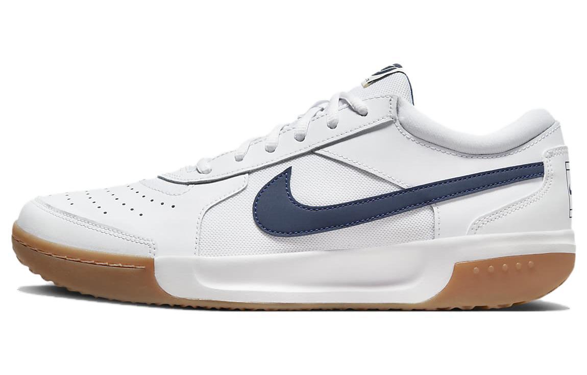 Level SS/New - NikeCourt Zoom Lite 3 White Midnight Navy Gum - DV3258-102