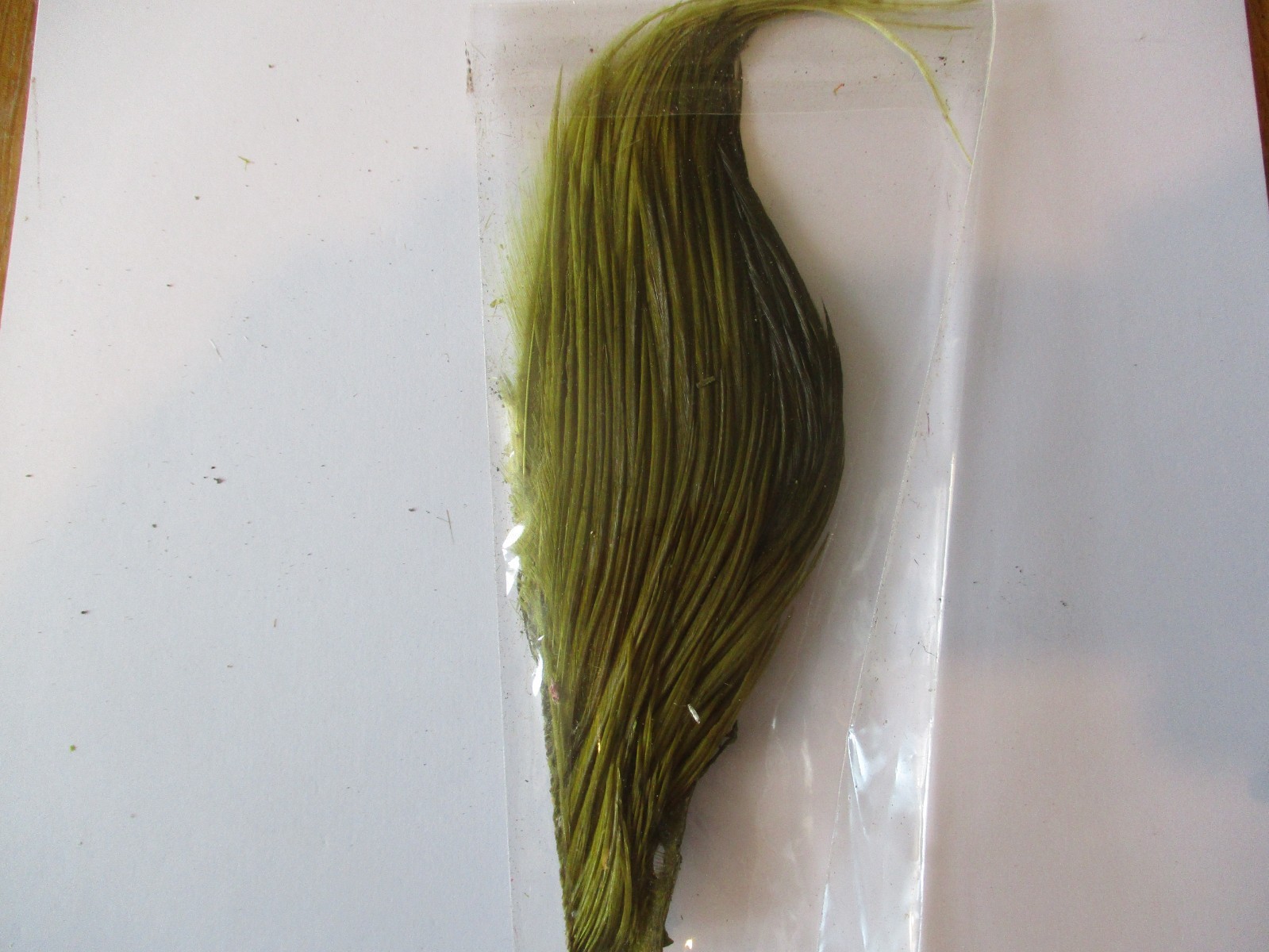 metz premium cock cape half olive hackle feathers fly tying materials