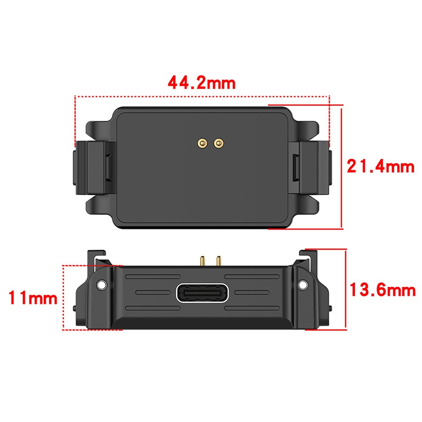 Charging Adapter Base Magnetic Quick-Release Adapter for DJI Osmo Nano/Active6