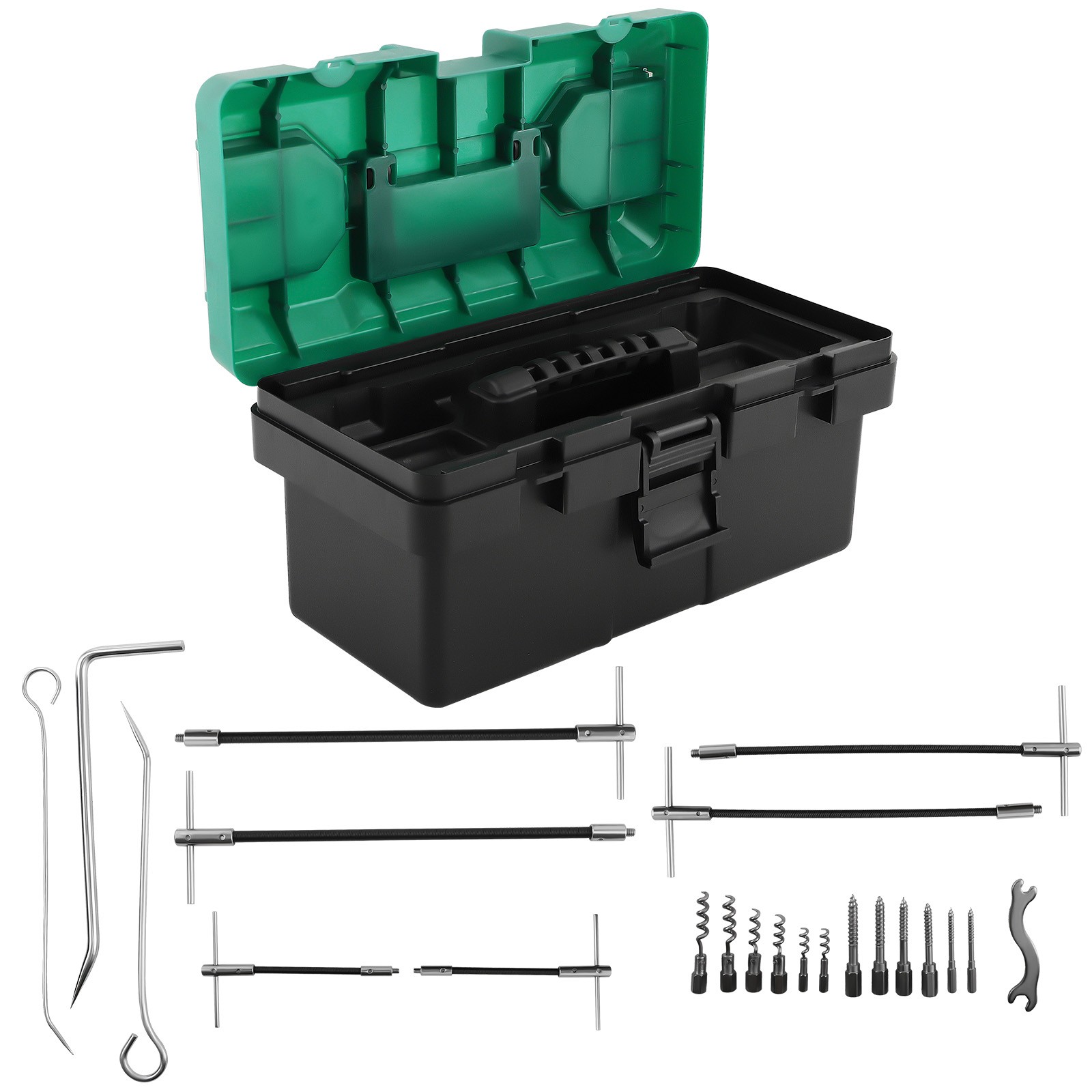 23pcs Packing Extractor Set Gland Packing Extraction Removal Kit with Toolbox