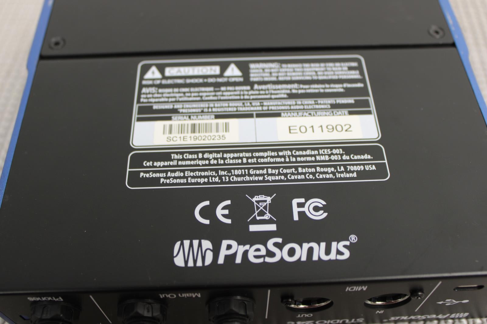 PRESONUS COMP RECORD STUDIO 24C