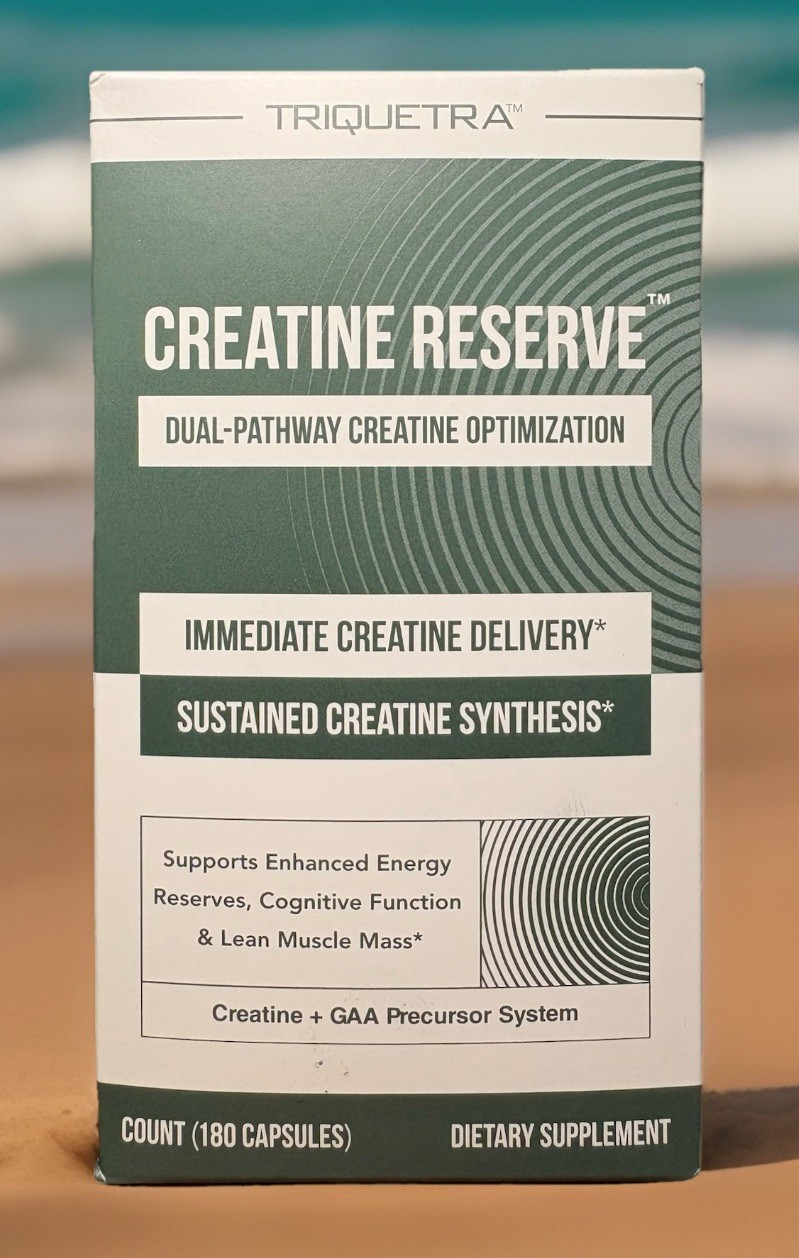 Creatine Reserve +GAA w/ B Vitamins & Taurine Dual Pathway Optimization 180 Caps