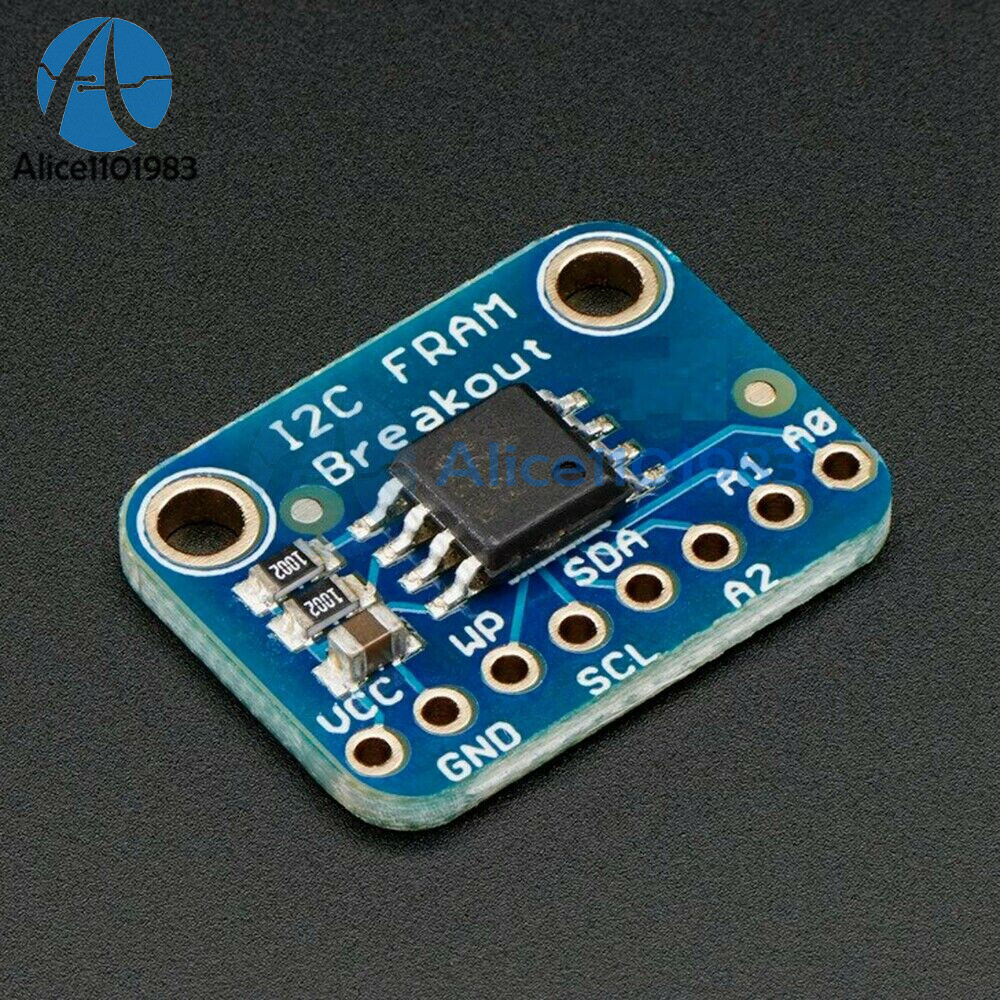 1-10PCS I2C IIC Non-Volatile FRAM MB85RC256V Breakout 256Kbit/32KByte Memory IC