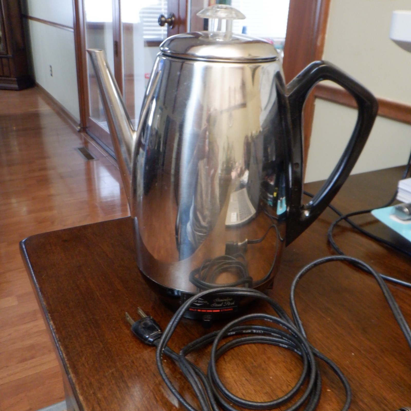West Bend 9 Cup Stainless Steel Percolator