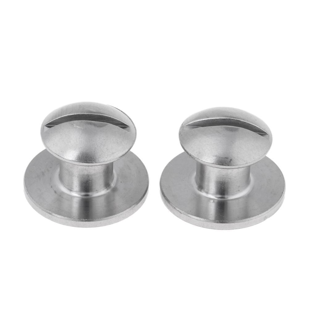 16Pieces Stainless Screws Set Scuba Diving Backplate Pad