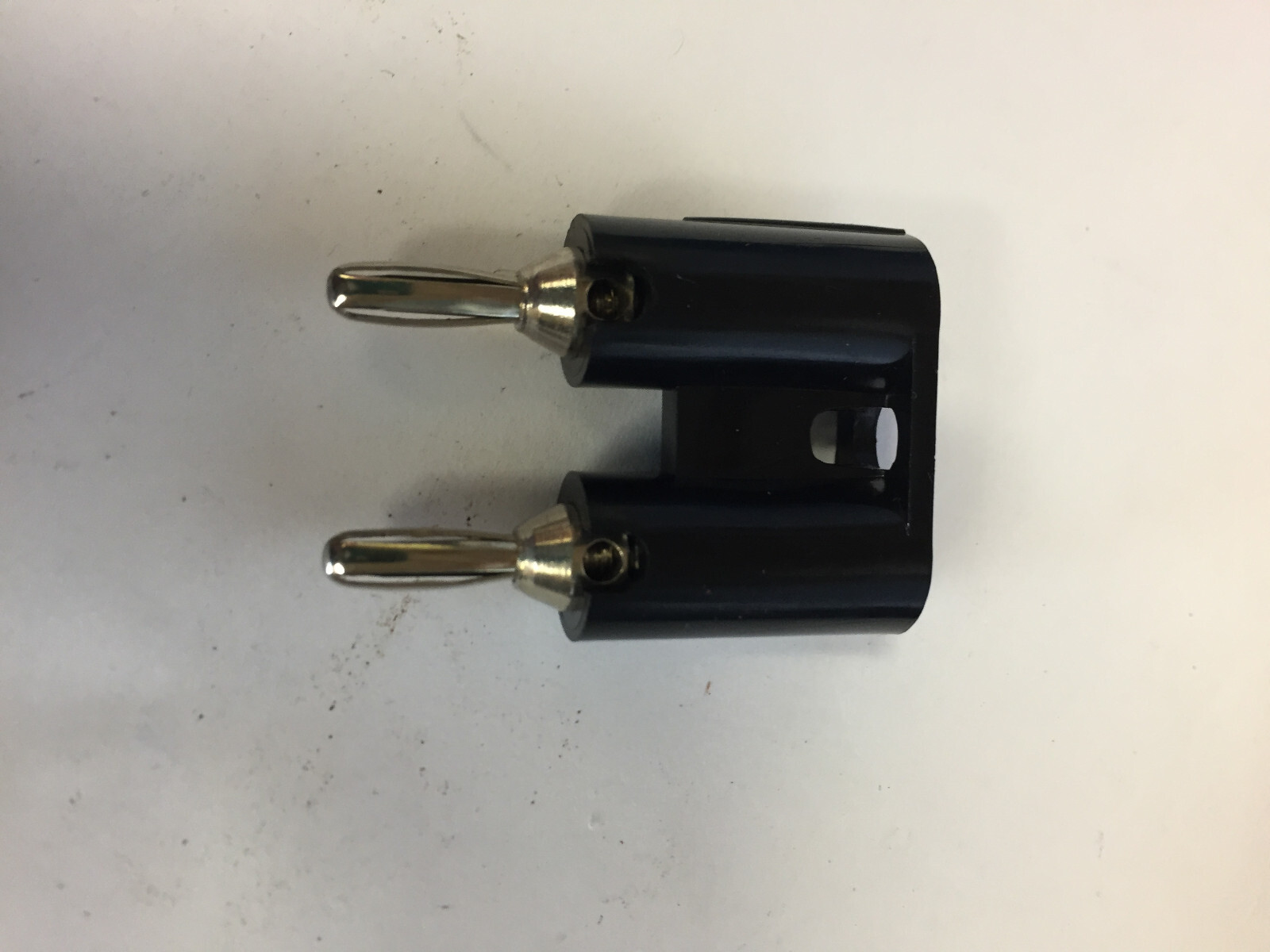33-010-BU GC ELECTRONICS DUAL BANANA PLUG BLACK 1 PC  NEW