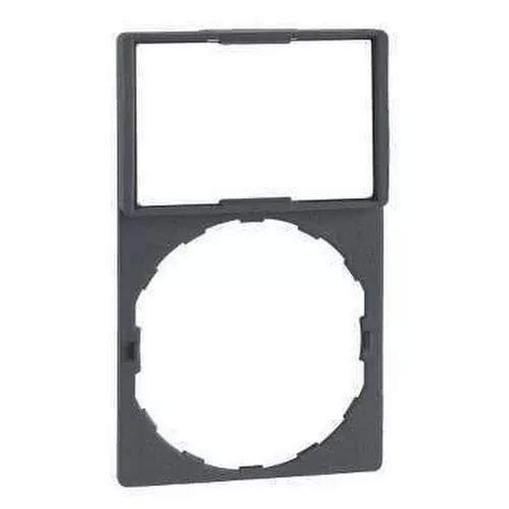 Legend Plate, Rectangular, Black or Red