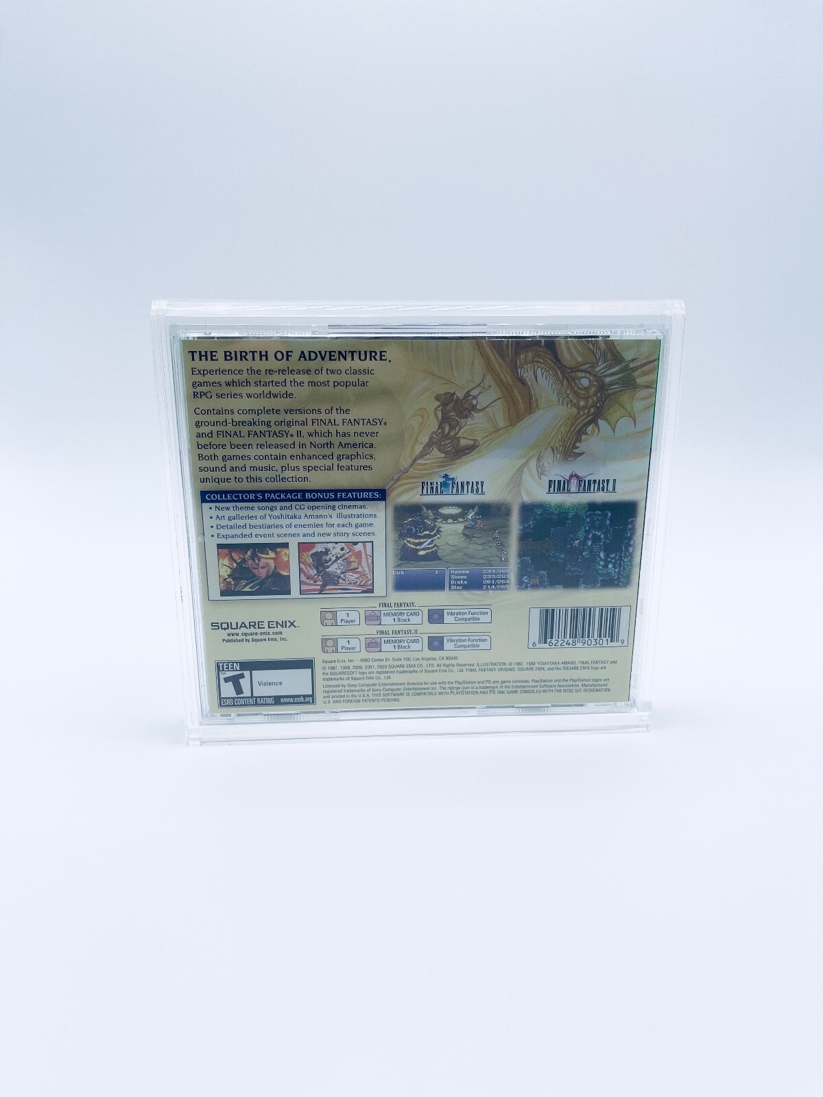 5 UV PROTECTED Acrylic Box Playstation 1 Dreamcast Single CD Case Magnet Lock
