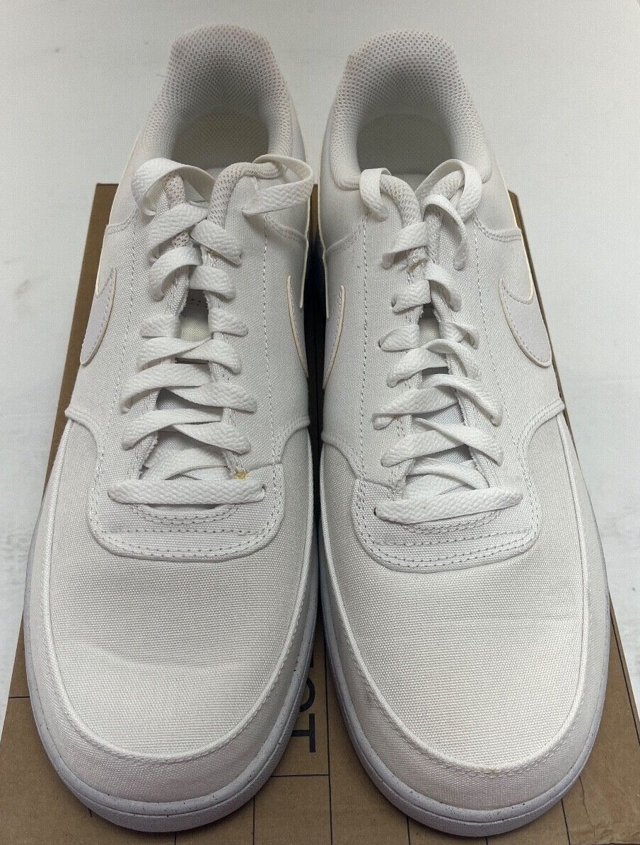 NIKE Court Vision LO CANVS NN Men Basketball Shoe DJ6260-100 White NWD FREE Ship