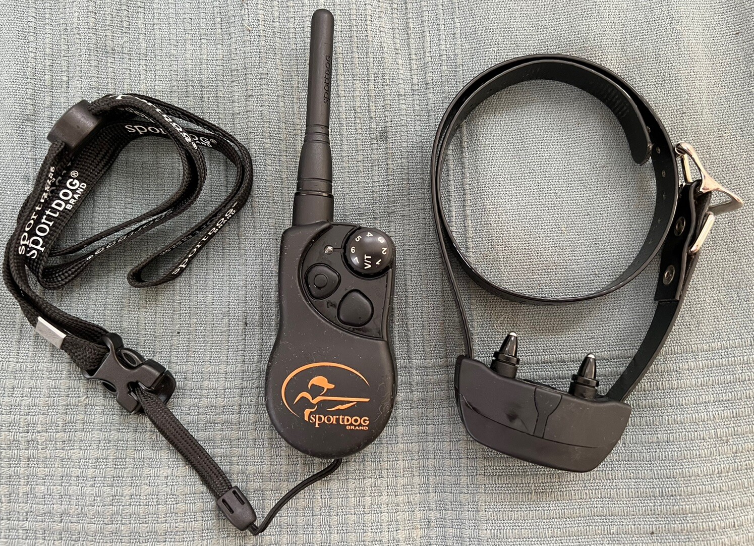 SportDOG Collar SDT00-13858 & Transmitter SDT00-13922 No Charger EUC